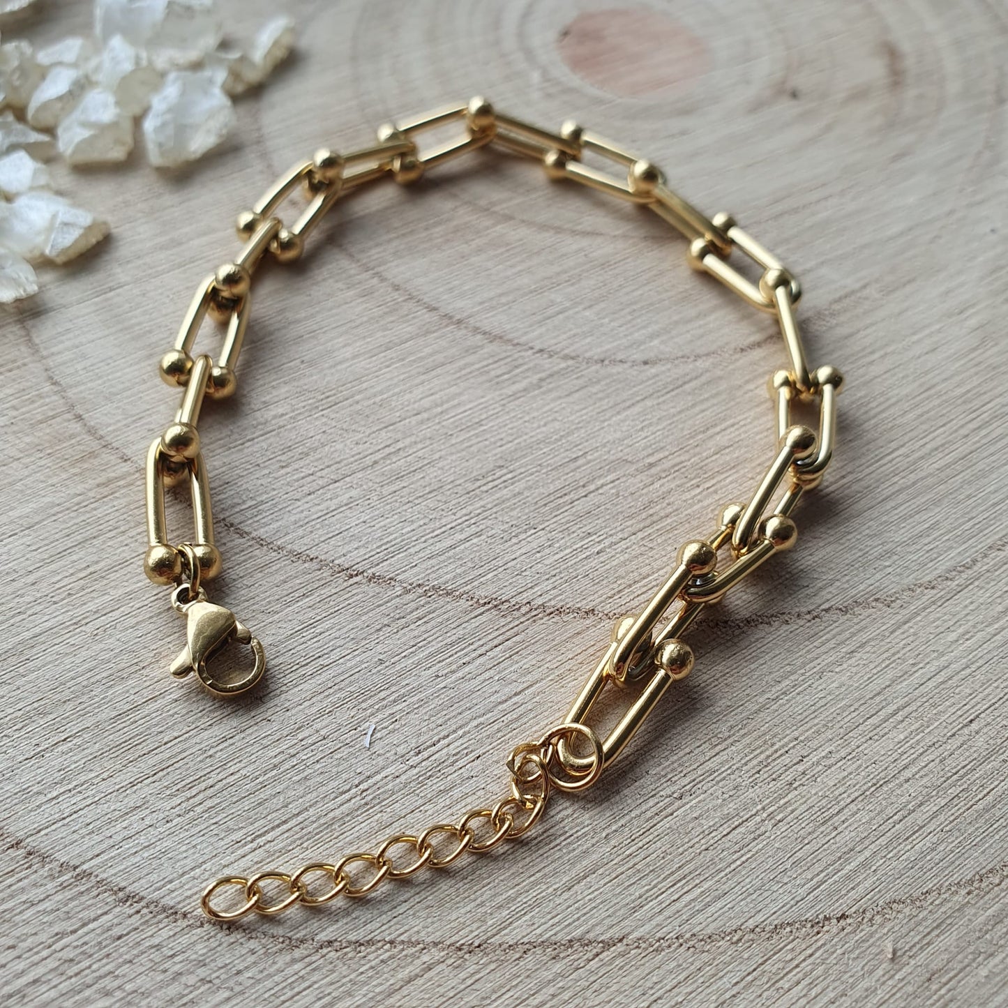 "Alin" Armkette in Gold