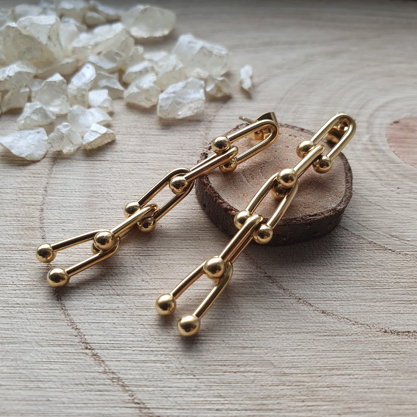 "Alin" Ohrringe in Gold