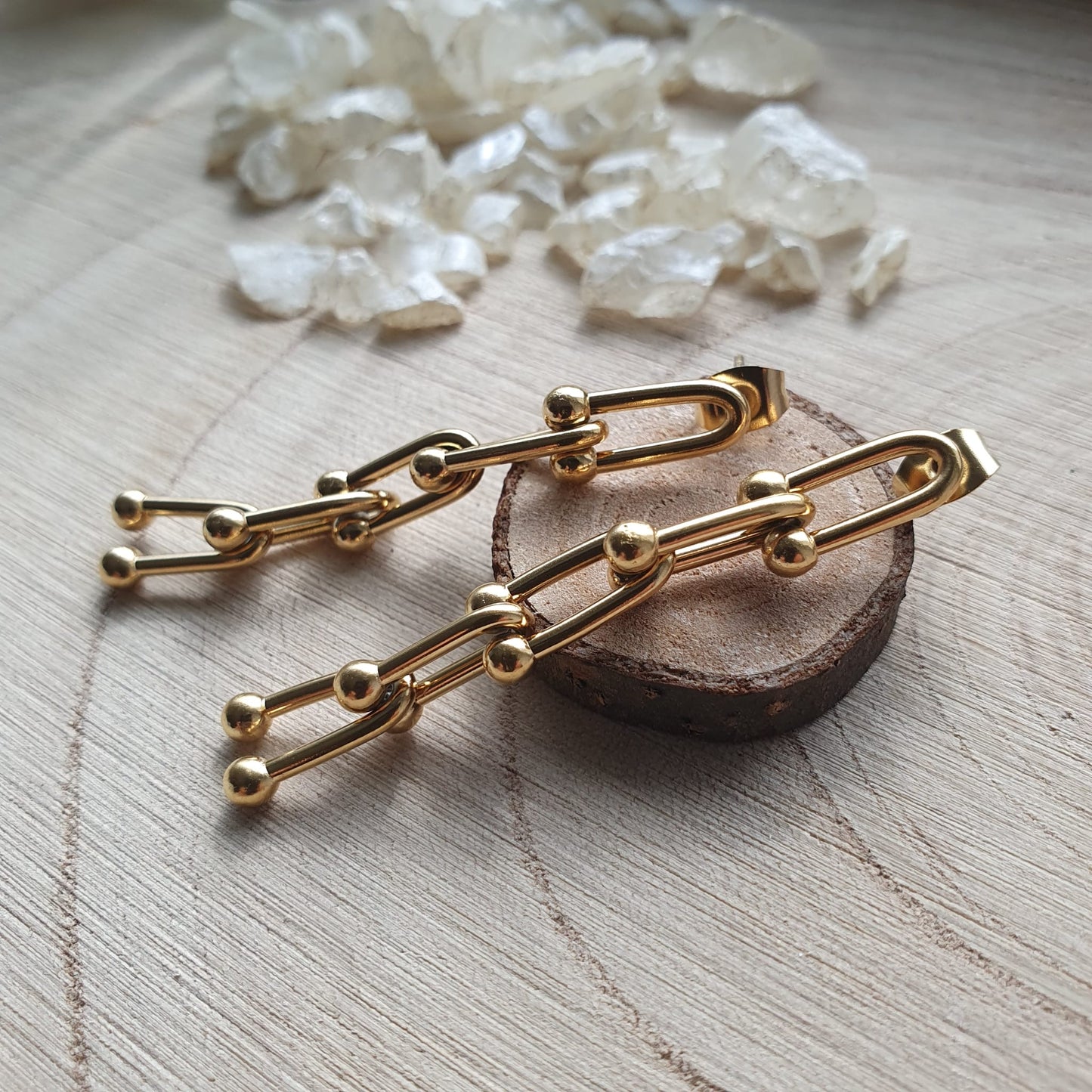 "Alin" Ohrringe in Gold