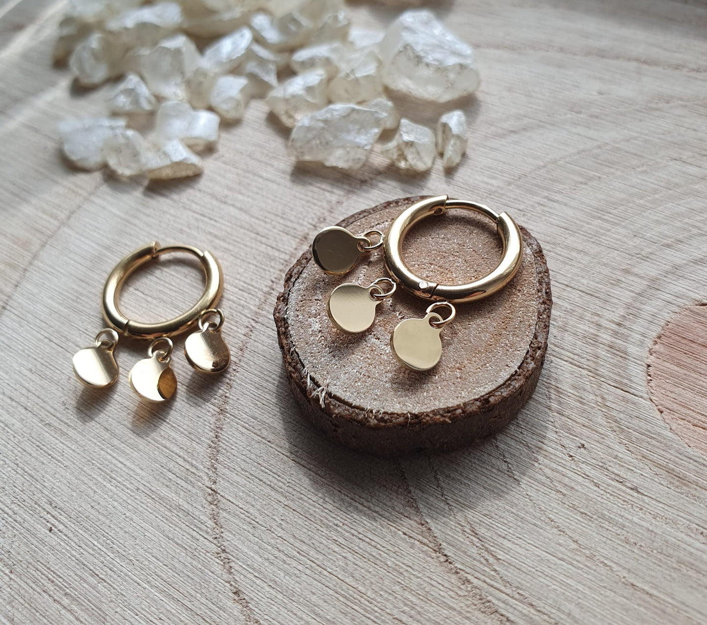 "Sade" Ohrringe in Gold
