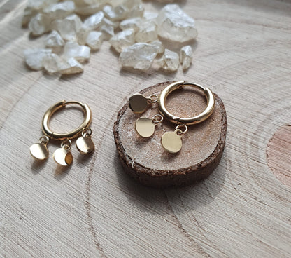 "Sade" Ohrringe in Gold