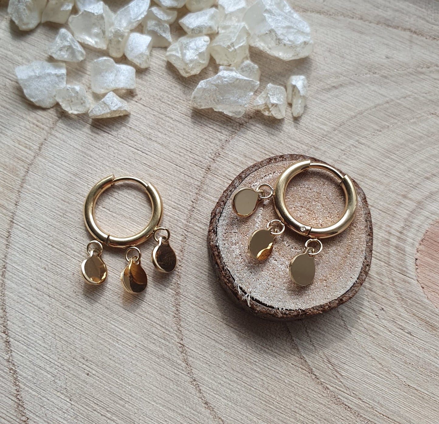 "Sade" Ohrringe in Gold