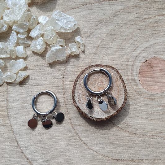 "Sade" Ohrringe in Silber